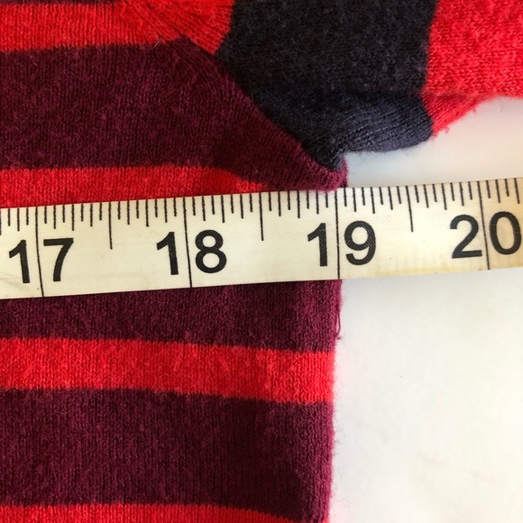 Derek Lam Denim Red/Burg, Cotton/Cashmere Sweater - Picture 9 of 10